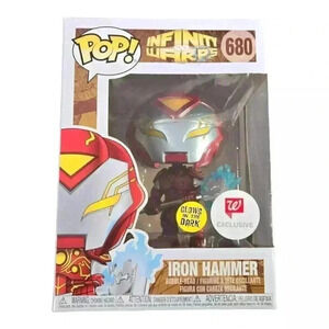 Funko Pop Iron Hammer Infinity Warps Glow In The Dark Only At Target Mar…
